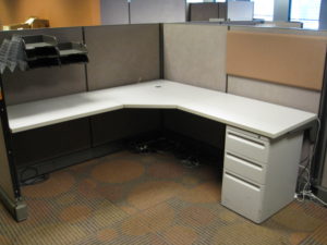 Used Herman Miller Ao2 Cubicles 6 6 With 54 High Panels