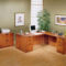Laminate L-shaped Desk Set